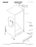 Diagram for 01 - Cabinet Parts