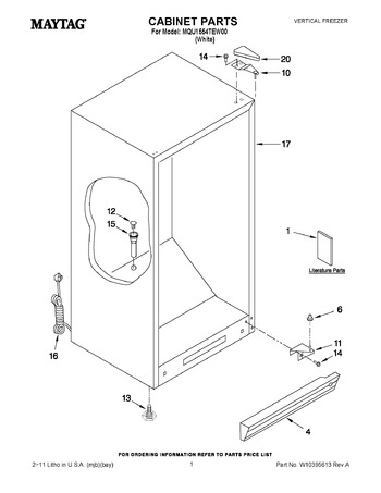 Diagram for MQU1554TEW00