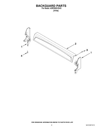 Diagram for AGR3300XDW0