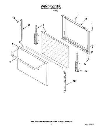 Diagram for AGR3300XDW0