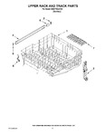 Diagram for 09 - Upper Rack And Track Parts