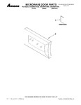 Diagram for 01 - Microwave Door Parts