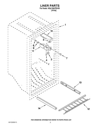 Diagram for MQU1554TEW00