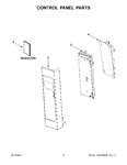 Diagram for 02 - Control Panel Parts