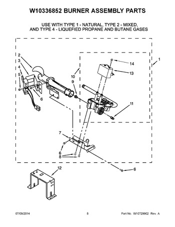 Diagram for MGDC555DW1