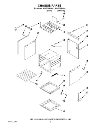 Diagram for ALY2280BDB12