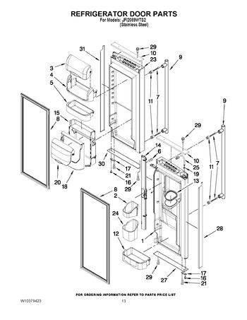 Diagram for JFI2089WTS2