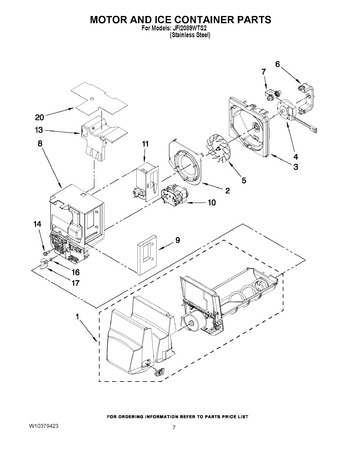 Diagram for JFI2089WTS2