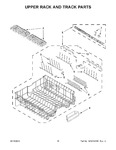 Diagram for 09 - Upper Rack And Track Parts