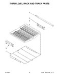 Diagram for 11 - Third Level Rack And Track Parts