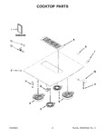 Diagram for 02 - Cooktop Parts