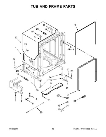 Diagram for MDB8969SDH1