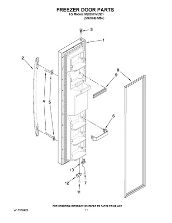 Diagram for MSD2573VES01