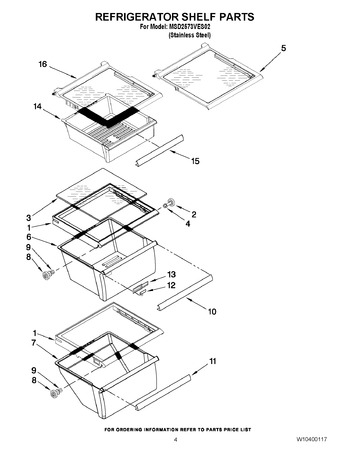 Diagram for MSD2573VES02