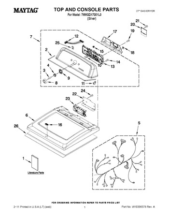 Diagram for 7MMGDX700YL0