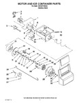 Diagram for 05 - Motor And Ice Container Parts