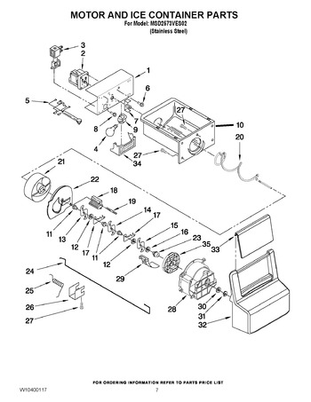 Diagram for MSD2573VES02