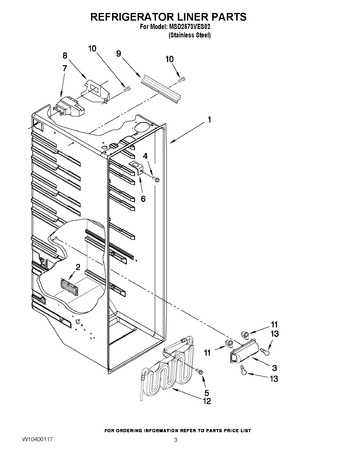 Diagram for MSD2573VES02