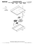 Diagram for 01 - Cooktop Parts