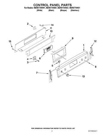 Diagram for MER8770WS1