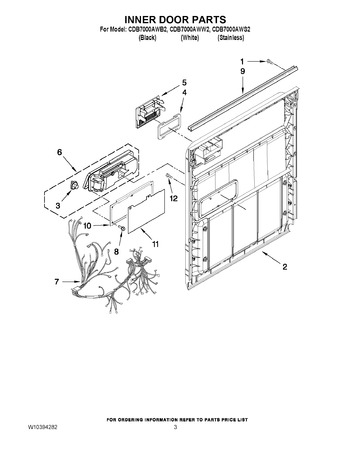 Diagram for CDB7000AWS2