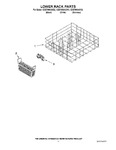 Diagram for 10 - Lower Rack Parts