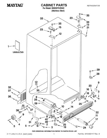 Diagram for MSD2573VES02