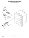 Diagram for 02 - Refrigerator Liner Parts