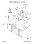 Diagram for 02 - Top And Cabinet Parts