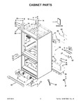 Diagram for 02 - Cabinet Parts