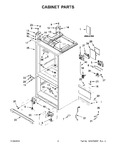 Diagram for 02 - Cabinet Parts