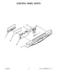 Diagram for 03 - Control Panel Parts