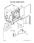 Diagram for 08 - Tub And Frame Parts