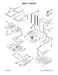 Diagram for 08 - Shelf Parts