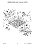 Diagram for 10 - Upper Rack And Track Parts