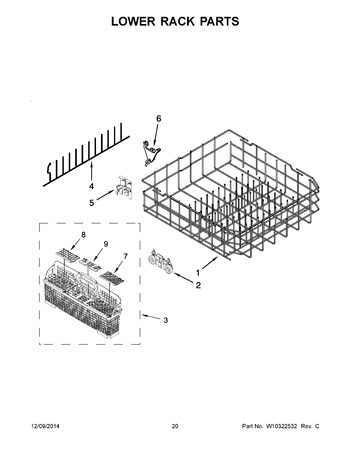 Diagram for JDB3650AWR3