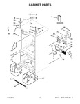 Diagram for 02 - Cabinet Parts