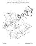 Diagram for 09 - Motor And Ice Container Parts