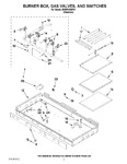 Diagram for 02 - Burner Box, Gas Valves, And Switches