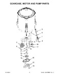 Diagram for 05 - Gearcase, Motor And Pump Parts