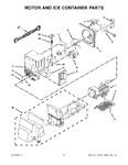 Diagram for 05 - Motor And Ice Container Parts