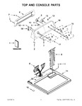 Diagram for 02 - Top And Console Parts