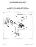 Diagram for 05 - Burner Assembly Parts