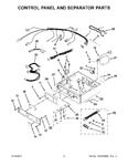 Diagram for 02 - Control Panel And Separator Parts