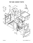 Diagram for 02 - Top And Cabinet Parts