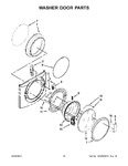 Diagram for 09 - Washer Door Parts