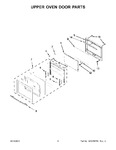 Diagram for 04 - Upper Oven Door Parts