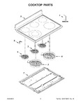 Diagram for 02 - Cooktop Parts