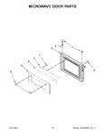 Diagram for 09 - Microwave Door Parts