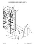 Diagram for 03 - Refrigerator Liner Parts